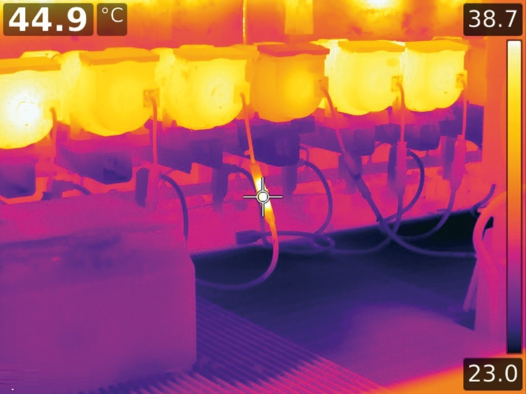 Inspección termográfica