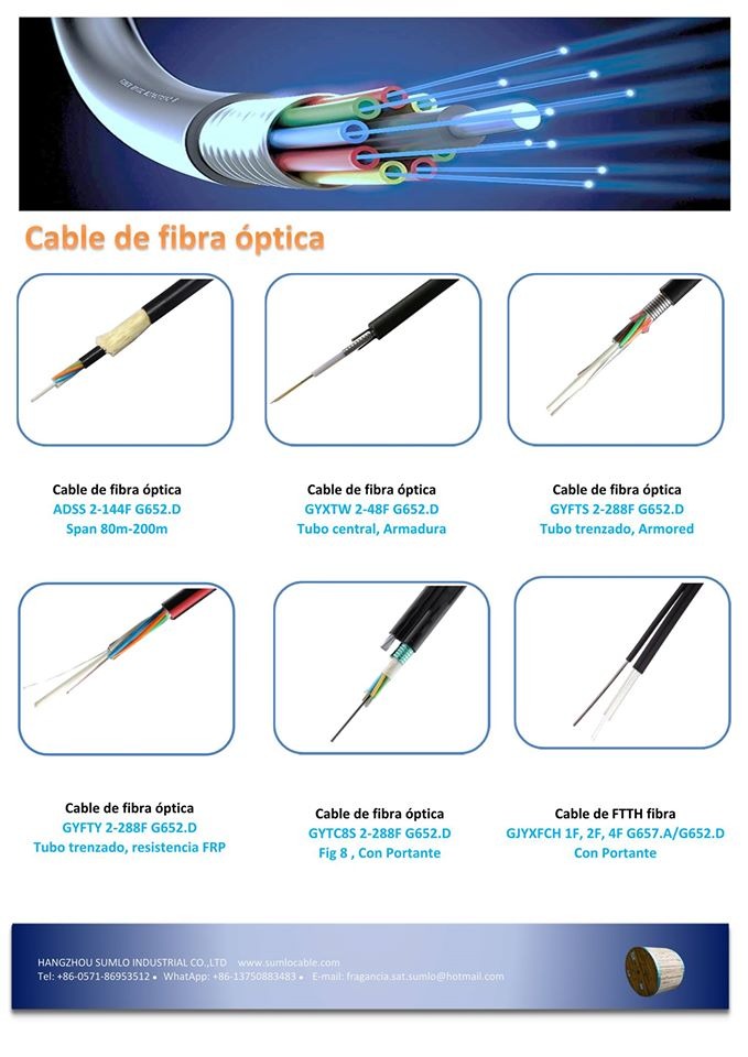 Suministros de fibra óptica